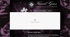 Desktop Screenshot of krinalgems.com